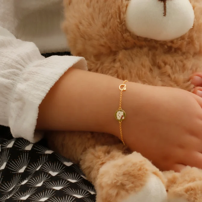 Hello Kitty bracelet Gold 18k