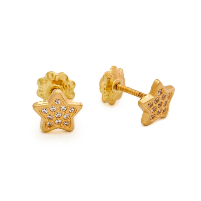 cubic zircon earrings