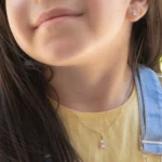 Teddy bear earring